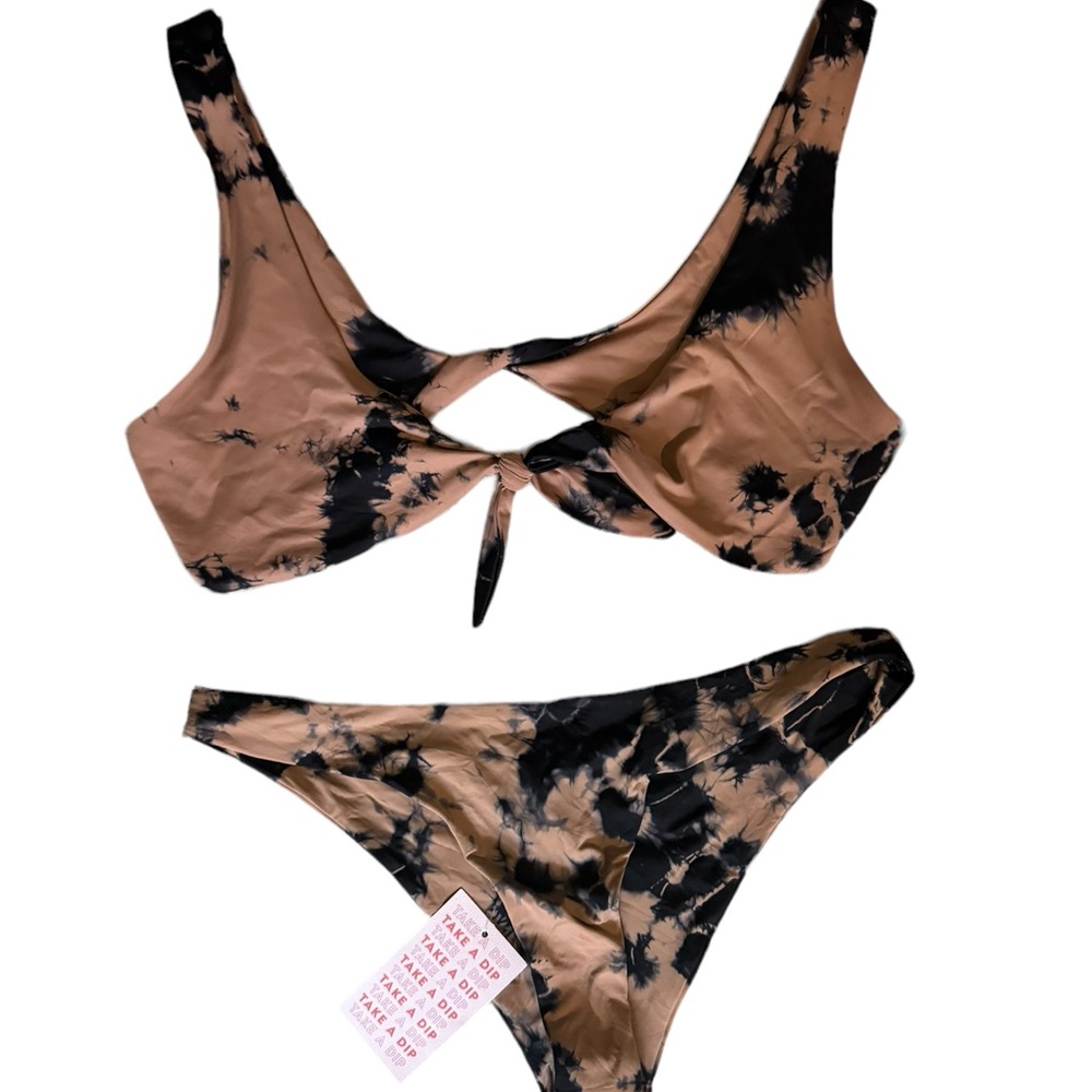 NWT Dippin Daisy’s Aurora Tie Dye Bikini Set, Size M